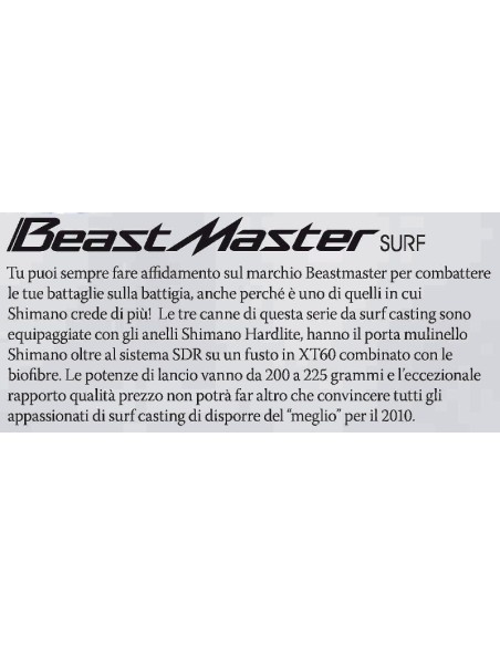 SHIMANO CANA BEASTMASTER SURF 425CX-H
