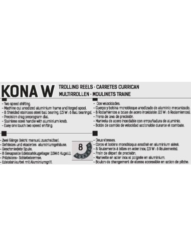 GRAUVELL CARRETO TROLLING  KONA  W