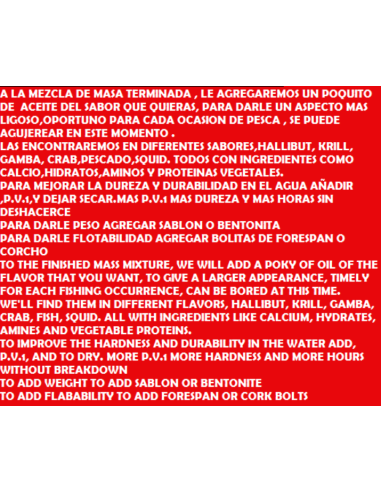 Pellets e BOILES instantaneamente com massas HÚMIDAS
