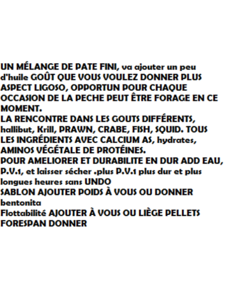 PELLETS I BOILES L'INSTANT, AMB MASSES HUMIDES