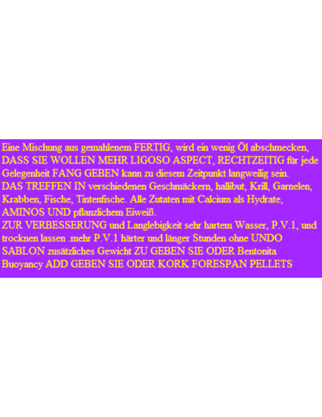 Pellets e BOILES instantaneamente com massas HÚMIDAS