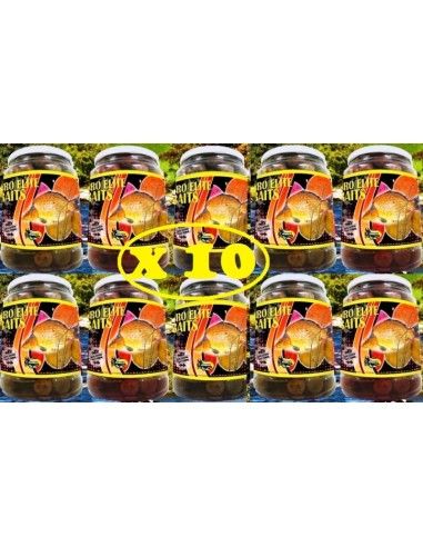 Gesättigt mit anlockende BOILIES 1120 ML.