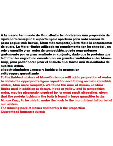 MASSA PER BARB I BARREJA TRIOMFADORA