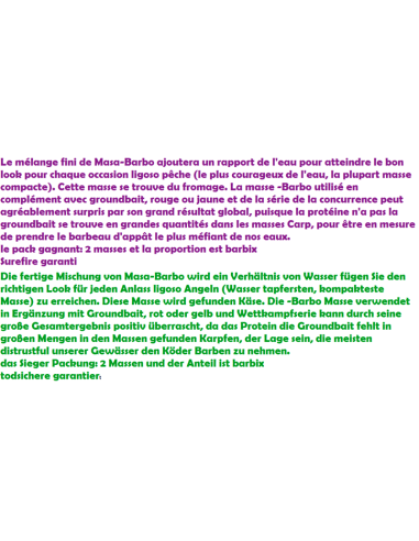 BARBE TEIGS Und Misch Gewinner