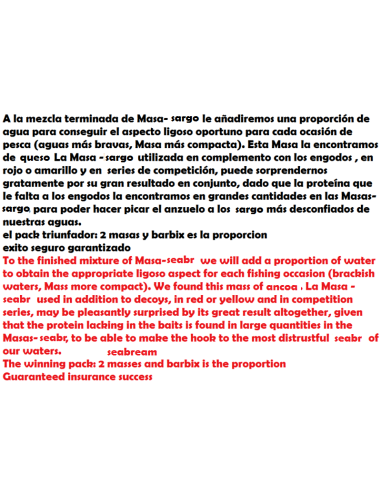 MASSA DE LIZA  E MISTURA Triunfadora