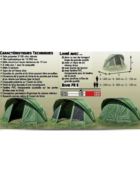 STARBAITS PACK PR  I I  (TIENDA + COBERTOR) DOS PLAZAS