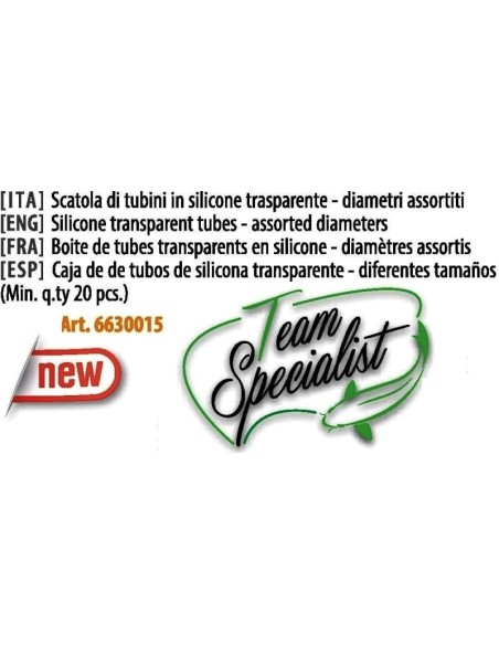 LINEAEFFE TUBS SILICONA NATURAL EN CAIXA, 6 MIDES