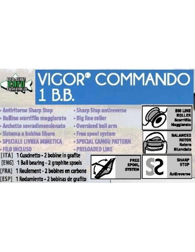LINEAEFE ANGELROLLE VIGOR COMMANDO CAMO