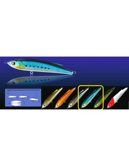 NAMURA MASTER LURE 18 CM.   125 GR