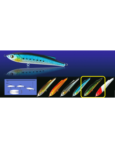 NAMURA MASTER LURE 18 CM.   125 GR