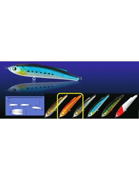 NAMURA MASTER LURE 18 CM.   125 GR