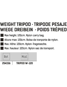 VORTEKS TRIPODE DE PESAJE W-120 2