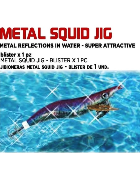 LINEAEFFE TURLUTE METAL SQUID JIG
