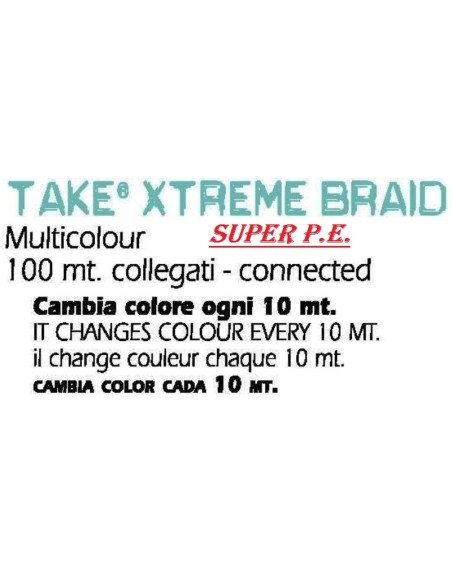 F.FERRARI  TAKE XTREME BRAID MULTICOLOR