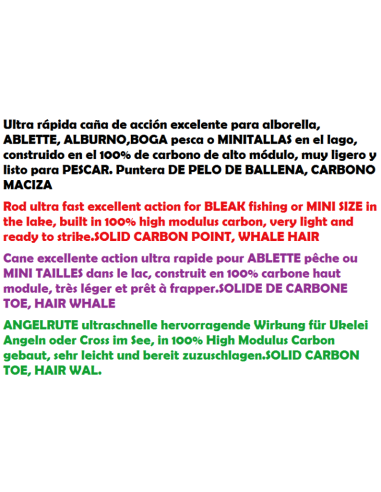 LINEAEFFE CAÑA RAPID WHIP ALBURNO