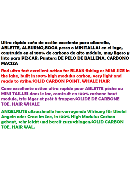 LINEAEFFE CAÑA RAPID WHIP ALBURNO